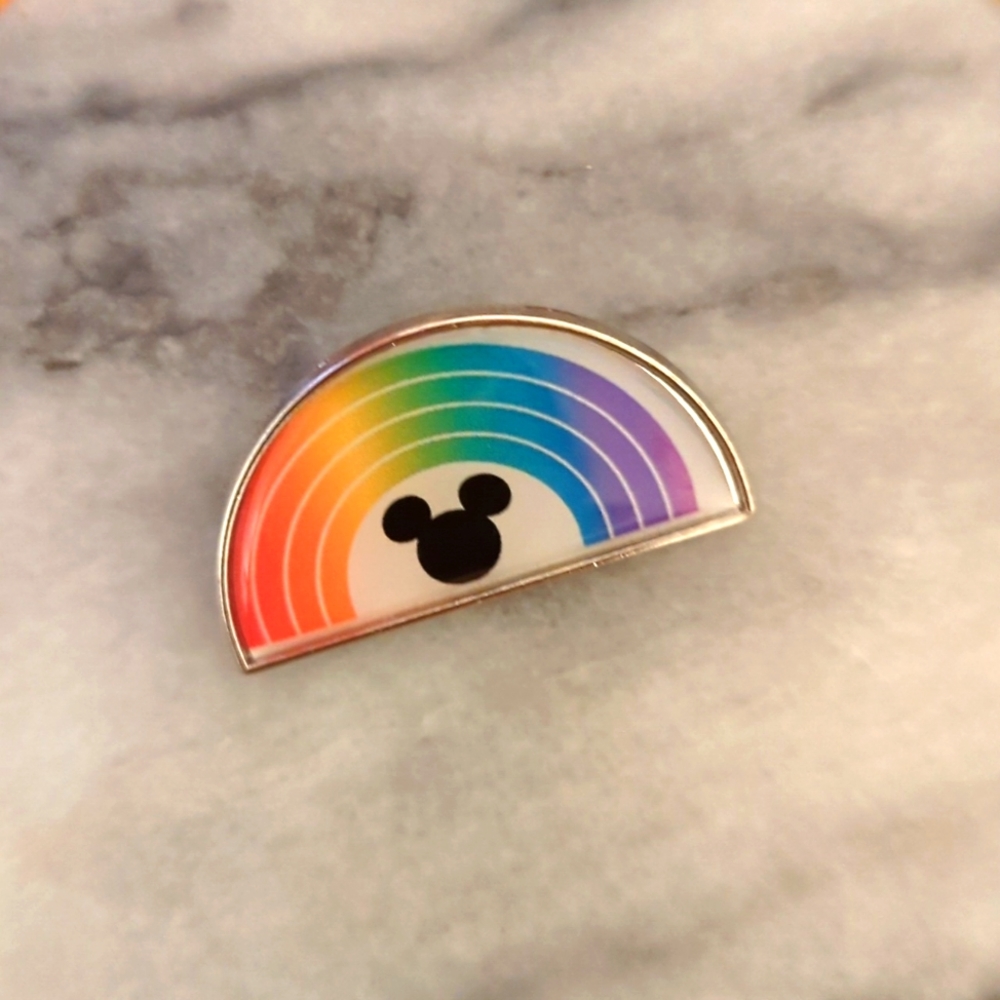Mickey Mouse Rainbow Pin